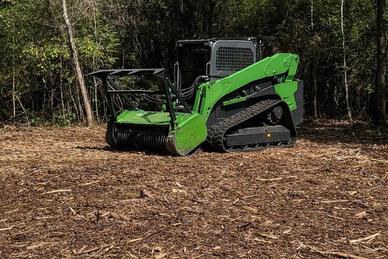Heavy brush clearing service